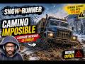 SnowRunner | Caminos mapa de Samu 🚛 hora de la carrera 😱 jugando con amigos