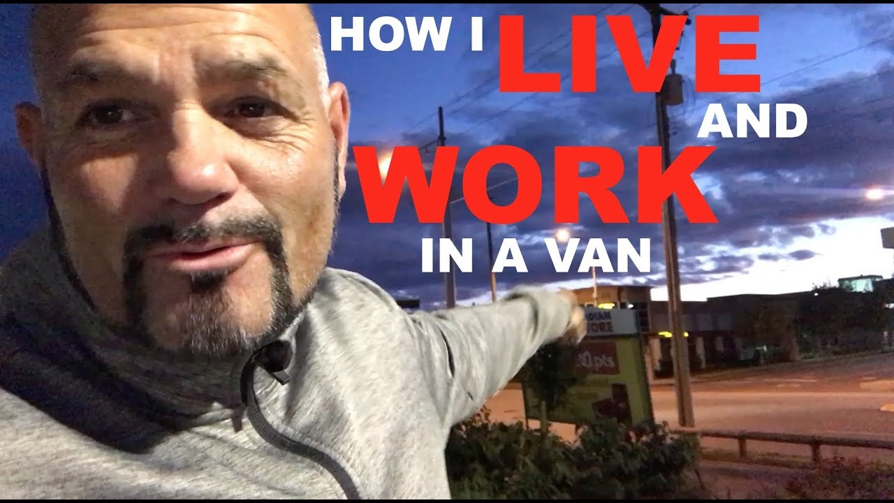 HOW I WORK AND LIVE IN A VAN | Full-Time Van Life - YouTube
