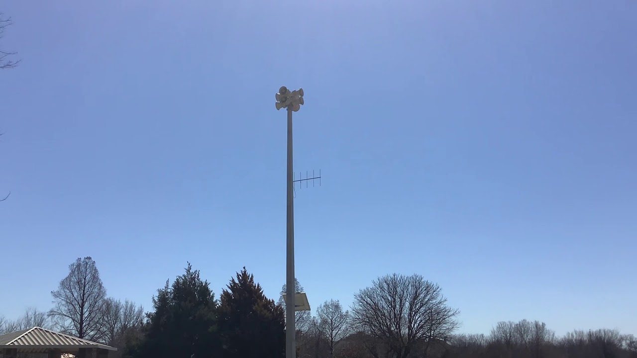 Allen Texas tornado siren test #2 (3-3-21)