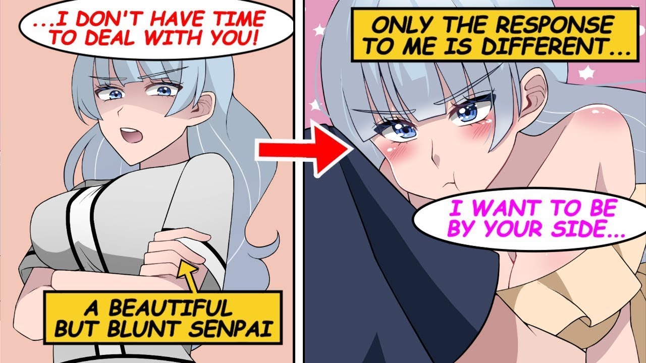 【Comic Dub】 Everyone at the Office Fears My Gorgeous, Blunt Senpai… Yet She Always Protects Me