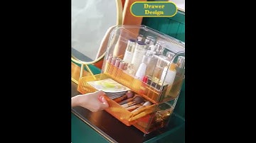 Joybos® Waterproof Dustproof Skin Care Cosmetic Display Cases With Lid