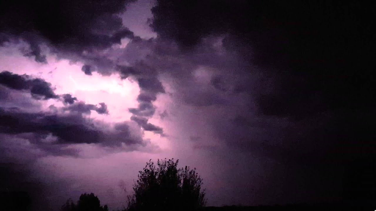Colorado Springs Electric Storm 8/10/2015 YouTube