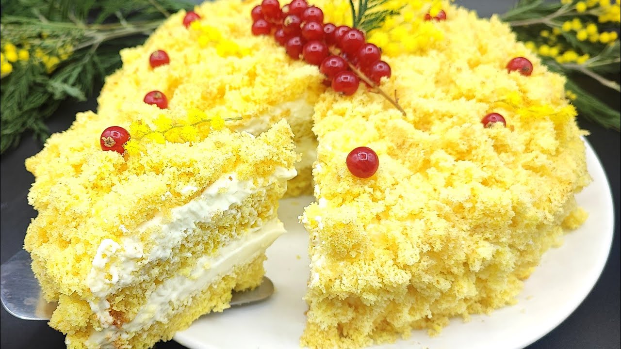 Torta mimosa classica 📌la migliore 😋