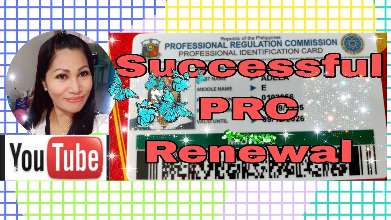 Successful PRC renewal YouTube