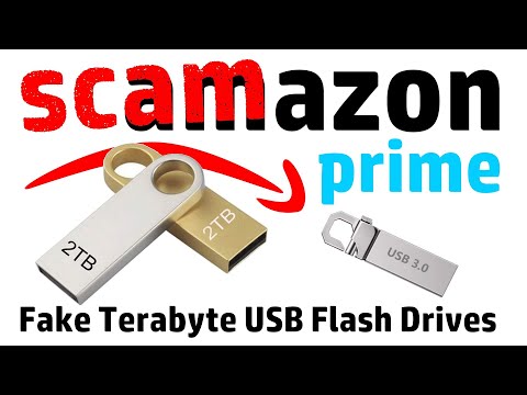 Fake Terabyte USB Flash Drives - Now Available On Amazon Prime!