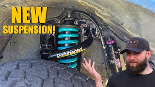 Installing Dobinsons MRR 3Way Adjustable Suspension On My Tacoma!