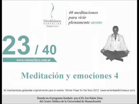 23. Meditación y emociones 4