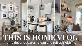 Home decor updates | Kohl's haul | quick clean with me + summer reset | this is home vlog