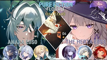 New Pure Fiction 3.5| Anaxa E0S0 & The Herta E0S1| Honkai Star Rail