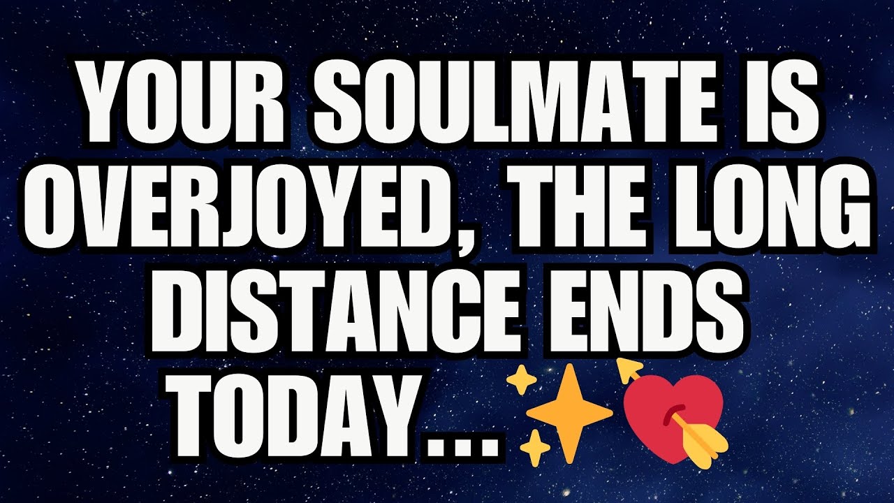✨ Ваша вторая половинка вне себя от радости! Расстояние заканчивается сегодня...💞✨ | послание анг...