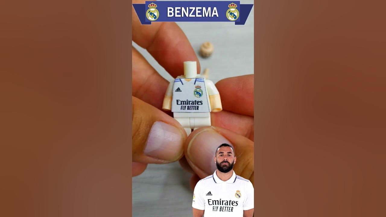 Figurine type lego Joueur de Football Benzema France - Football