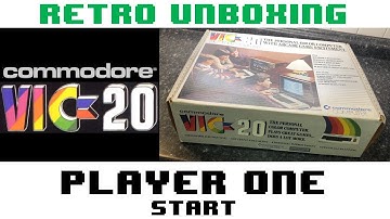 Commodore Vic 20 Unboxing and Demo - Player One Start