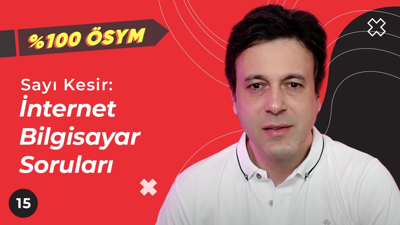%100 ÖSYM / Sayı Kesir/ İnternet Bilgisayar Soruları #metinyayınlarıtv