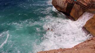 A Dangerous Rescue By Friends In Front Of Swimming Difficulties