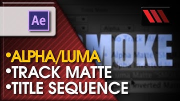 Adobe After Effects CS6 - Alpha and Luma Track Matte Modes (Tutorial by VOXLAB)