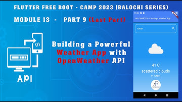 Module 13 - Part 9 (Last Part): Building a Powerful Weather App with OpenWeather API | With Search.