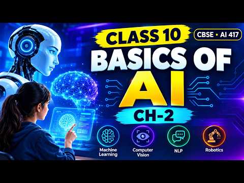 Class 10 AI Chapter 2 | Basics of AI | CBSE AI 417 | Complete Explanation #Class10AI #AI417 #CBSE