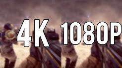4K VS 1080p HD - PC Gaming Graphics Comparison [4K] 2015