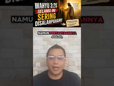 salah paham wahyu 3:20