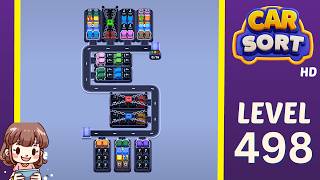 Car Sort Level 498 Solution Walkthrough