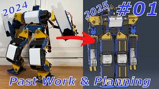 Past Work & Planning | (Re)Building a 3D Printed Humanoid Robot #1