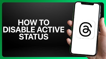 How To Disable Active Status on Threads Tutorial