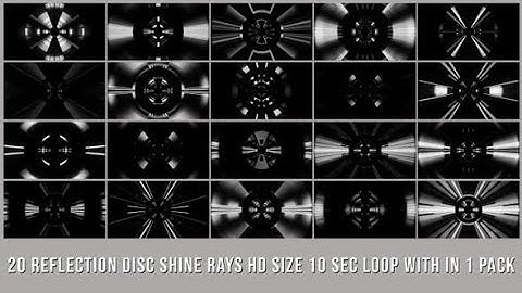 Reflection Disc Shine Rays Pack V01 | Videohive Project Templates