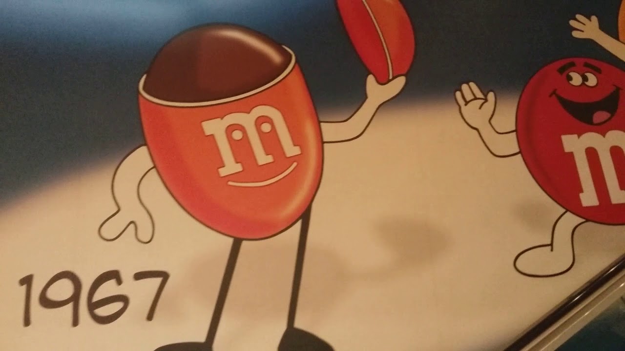 Evolution of M&M's YouTube