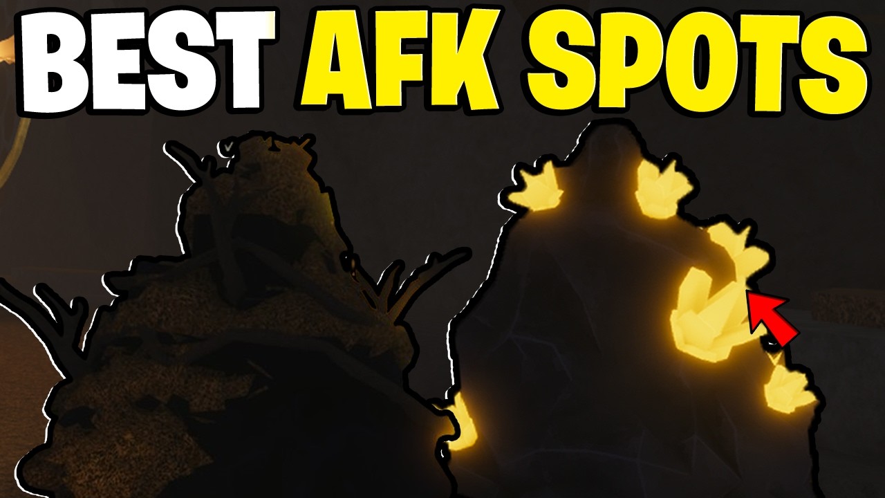 BEST AFK SPOTS For ISLAND 4 YOU SHOULD USE In The Forge (Roblox) - YouTube