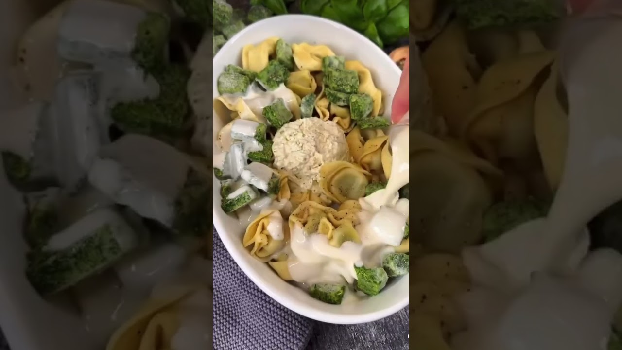 Tortelini Auflauf / Firinda makarna???? #food #recipe #tarifler #yemek #yemektarifleri #easyrecipes
