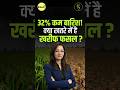 32% कम बारिश! क्या खतरे में है खरीफ फसल? #kharif #ncdex #shorts