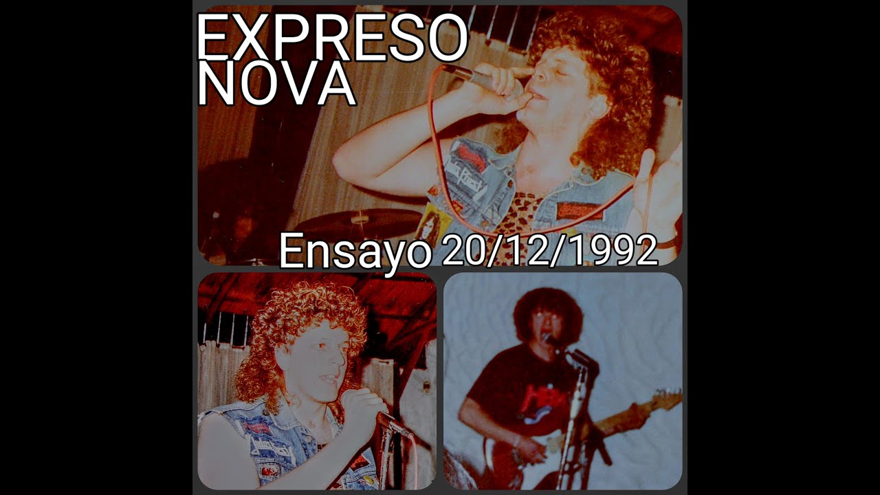 EXPRESO NOVA - JUVENTUD CONFUNDIDA , ensayo ADROGUE 1992