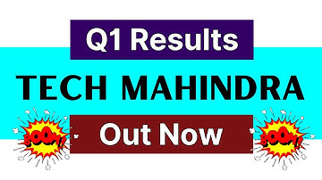 TECH MAHINDRA Q1 Results • TECH MAHINDRA Q1 Results 2026 • TECH MAHINDRA share latest news
