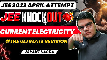 Current Electricity | #jee2024 #jee2025 #jeephysics #knockout #jayant_nagda
