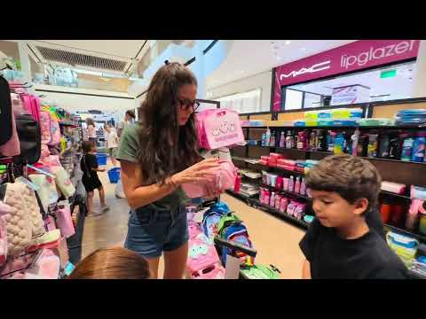 Little Michal - We went out to buy school supplies!