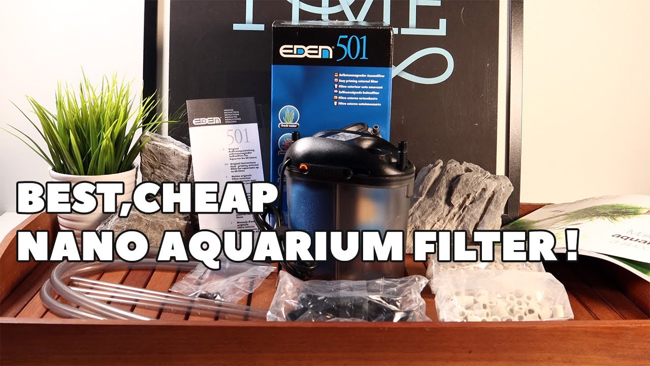 BEST Nano Tank FILTER Eden 501 BETTA Aquarium and Aquascaping Love YouTube
