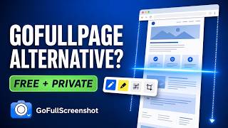 GoFullPage Alternative GoFullScreenshot Full Demo (Free + Local)