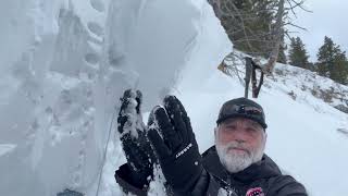 Remotely Triggered Avalanche on Beaver Mt Backside HD 1080p