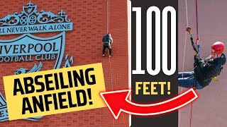 ANFIELD ABSEIL | Descending 100ft in Reds' new experience screenshot 3