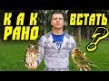 Как Встать Рано утром - СОВА и ЖАВАРОНОК !?