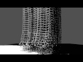 Blender 40 floors of Empire State Building Collapse (8300 objects)