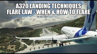A320 Landing Techniques - Flare Law (How & When to Flare) Full Tutorial | MSFS 2020 screenshot 5