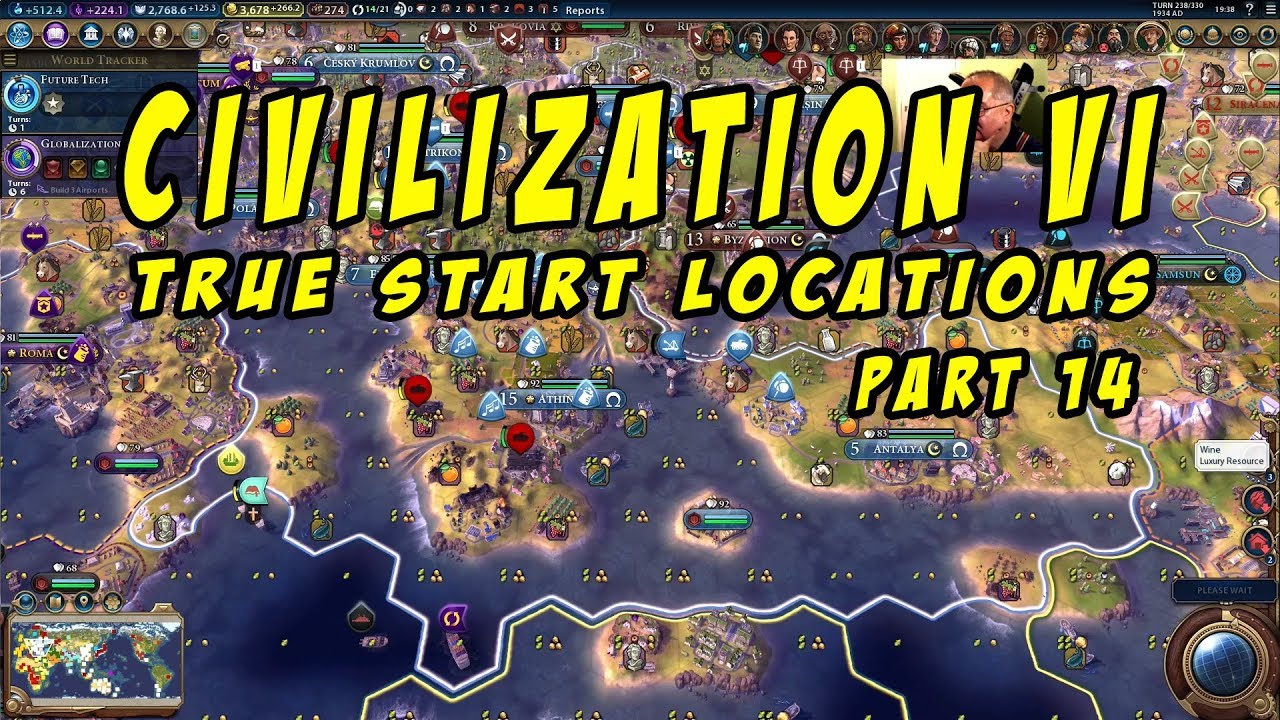 Civilization 6 True Start Locations Part 14 Youtube