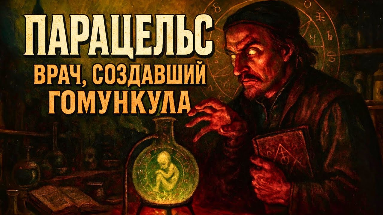 Парацельс — Врач-алхимик, создавший ГОМУНКУЛА в колбе