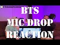 First Time Hearing: BTS - Mic Drop -- Reaction -- WHY DIDNT Y'ALL TELL US ABOUT THIS ONE!? jkjkjk