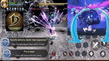 APOCALYPSE NEST (HELL MODE)  • Dragon Nest M Classic | Bowmaster POV 