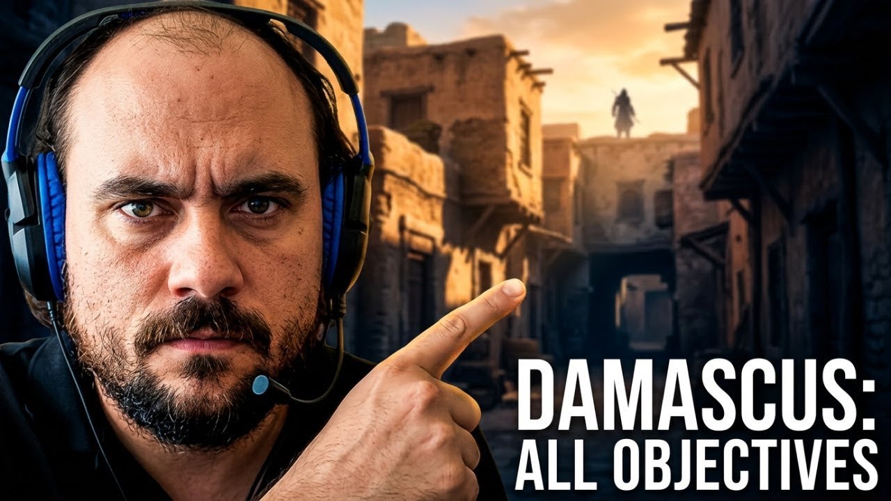 Back in Time Assassin's Creed, Damascus Poor District Objectives!