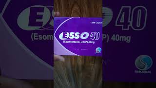 #Esso 40mg capsule #Acidity irritation in the stomach#antibiotics stomach