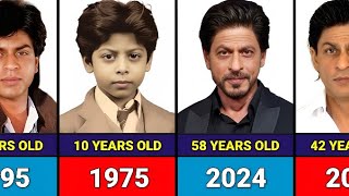 Shahrukh Khan | Srk Transformation From 1 To 58 Years | Bollywood Indian Actor