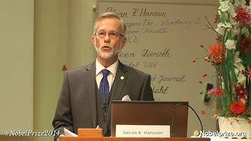 Announcement of the Nobel Prize in Physiology or Medicine 2014